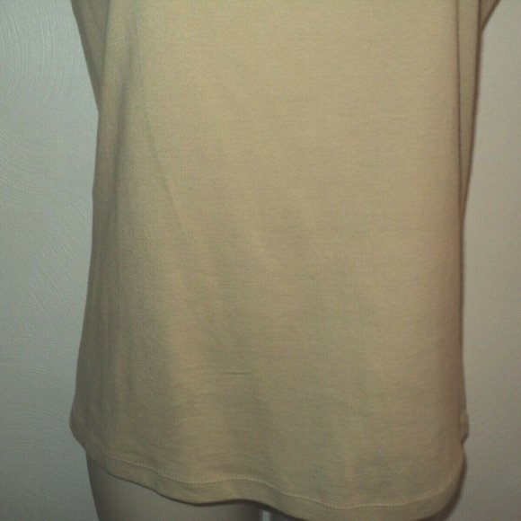 NEW Carole Little Tank Top Size Small Tan - Picture 3 of 5